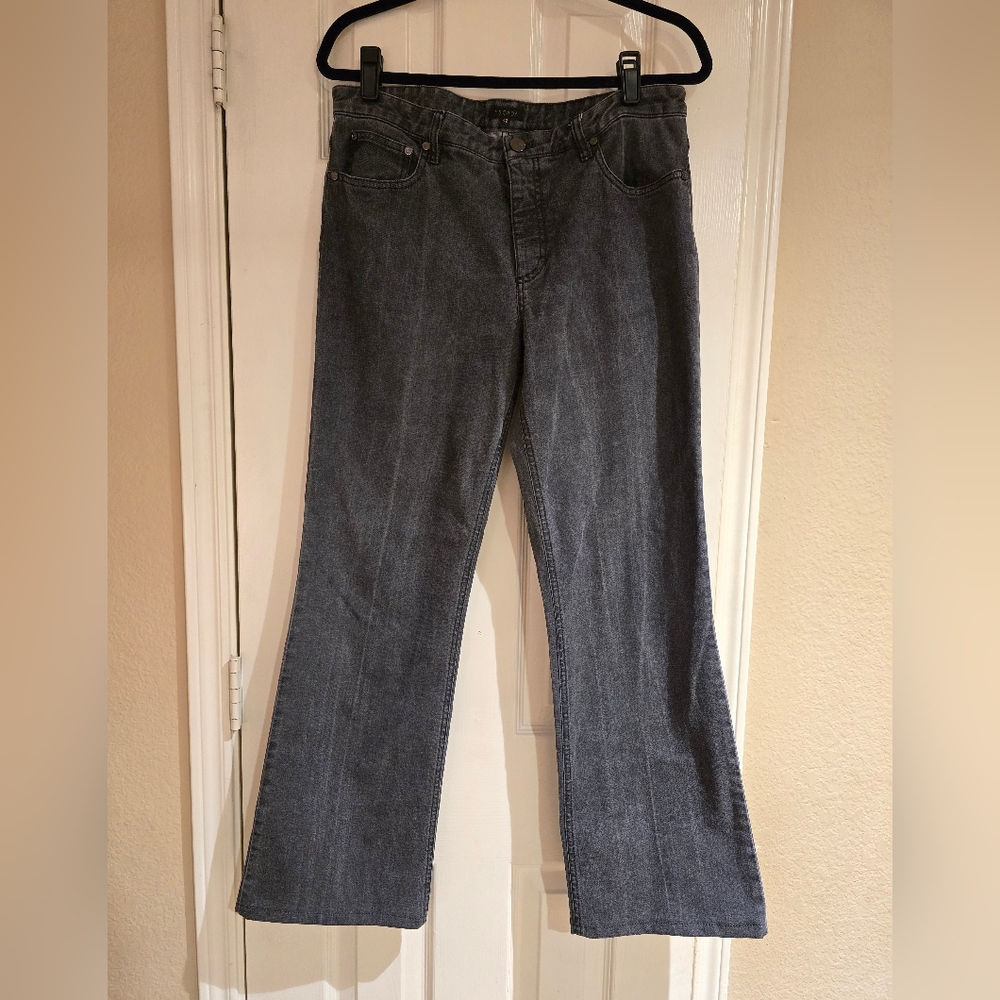 Escada Black Denim Jeans Size 42